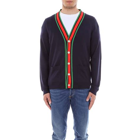 gucci cardigan mens|gucci sweater men's sale.